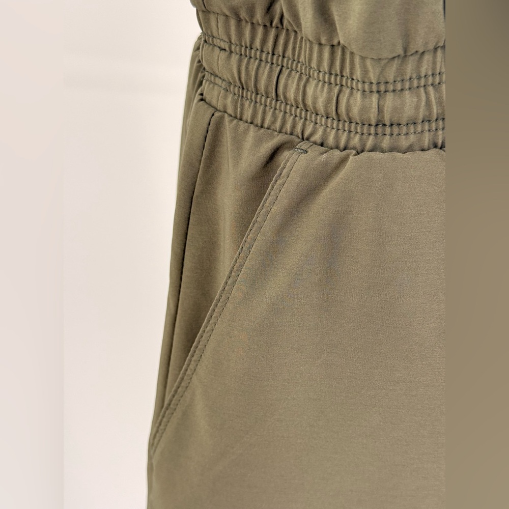 The North Face Never Stop Wearing Sage Green Active Dress Drawstring Waist SZ-L - Picture 8 of 13
